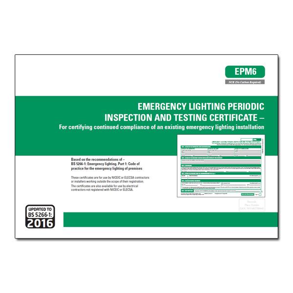 Emergency Lights Test Report